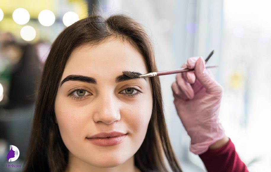 راه حل سیخ شدن ابرو بعد کاشت