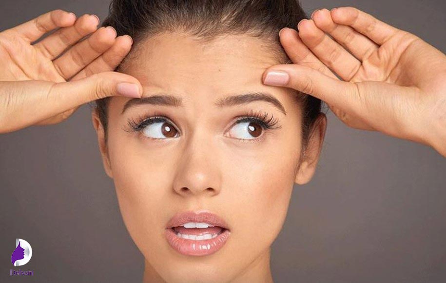 دلمه بعد از کاشت ابرو