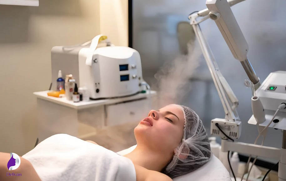 مراحل اکسیژن تراپی در فیشیال