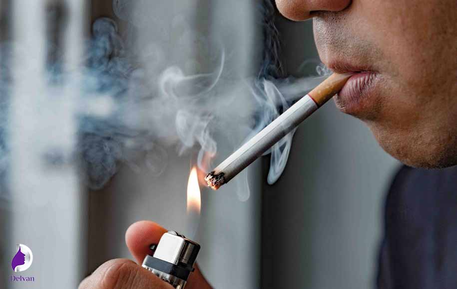 تاثیر سیگار بر جوش بعد از کاشت ابرو